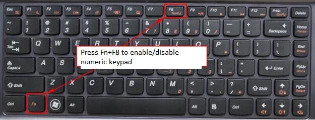 How To Use NumLock Feature on Lenovo Thinkpads